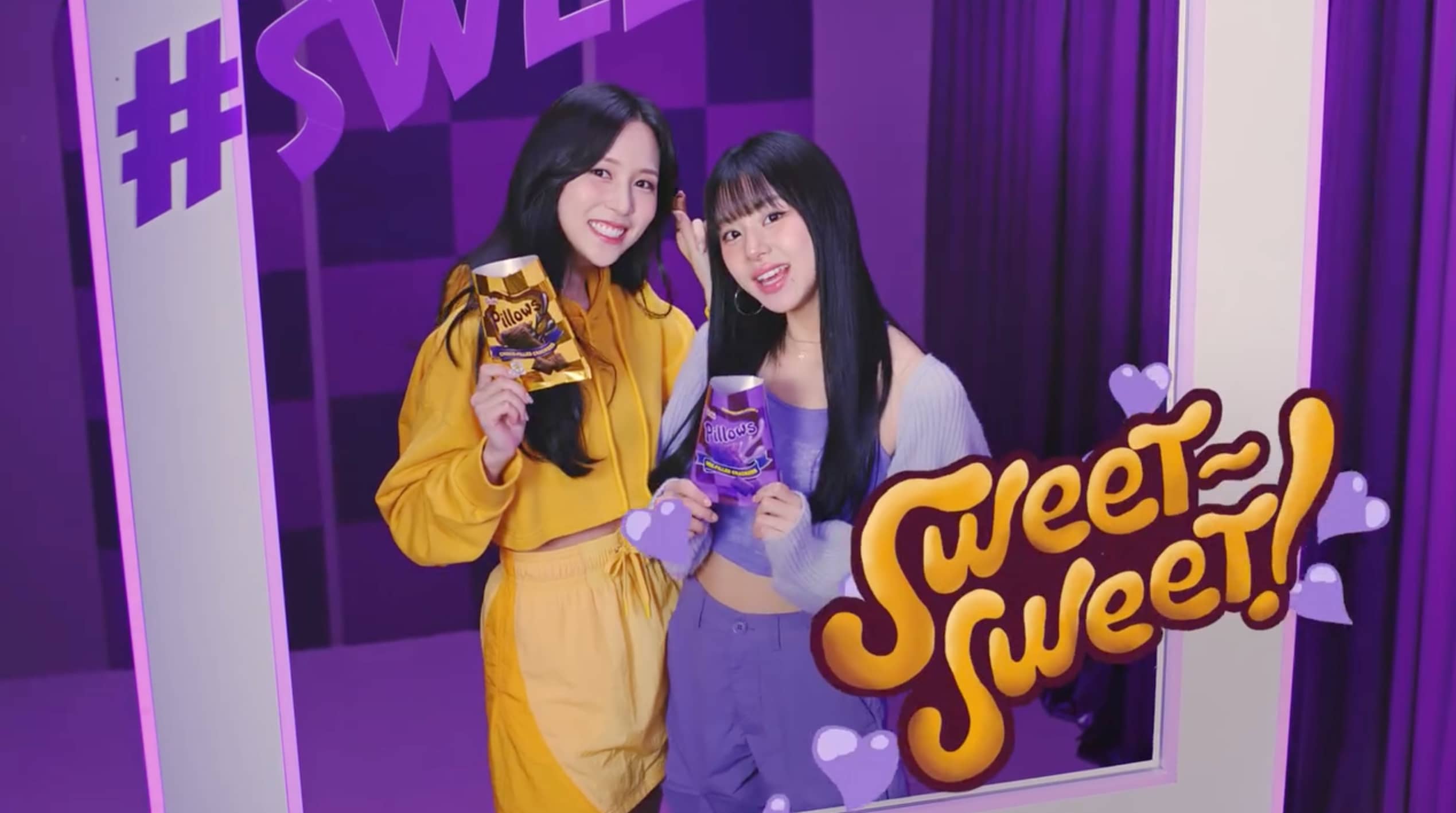 Mina and Chaeyoung for Oishi